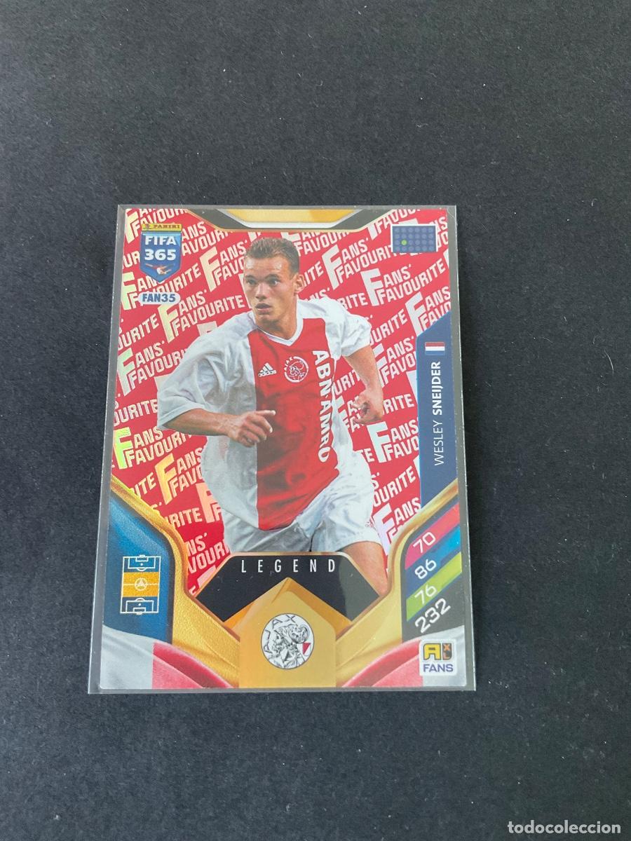 Cromos de f&uacute;tbol: FAN35 - Wesley Sneijder - Ajax Amsterdam - FANS FAVOURITE ROJO - ADREANLYN XL FIFA 2026 ( 26 )