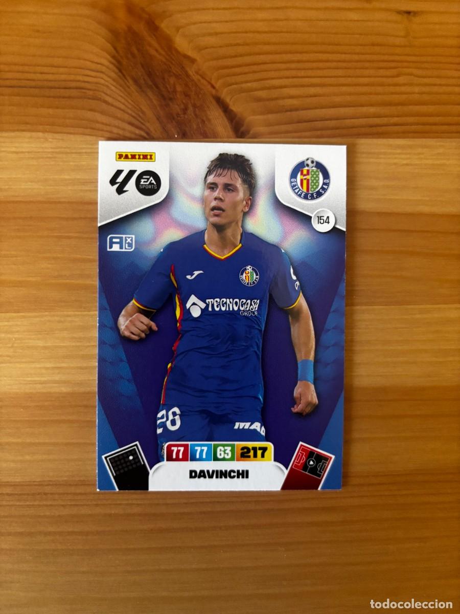 Cromos de f&uacute;tbol: DAVINCHI GETAFE n&uacute;mero 154 cromo Adrenalyn XL 25-26 2025-2026