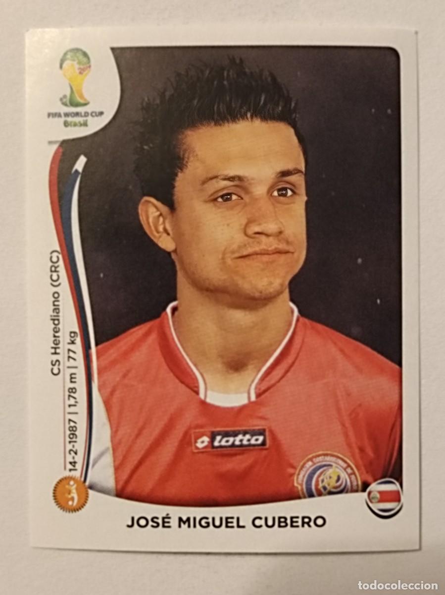Cromos de f&uacute;tbol: #290 CUBERO (COSTA RICA) MUNDIAL BRASIL 2014 PANINI