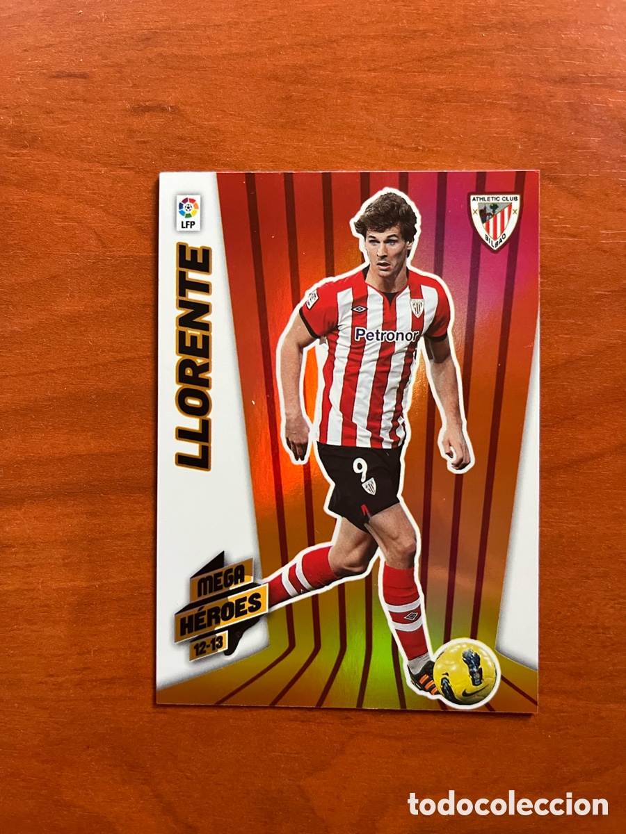 Cromos de f&uacute;tbol: LLORENTE ATHLETIC CLUB DE BILBAO MEGA HEROES 373 PANINI MEGACRACKS 2012 2013 12 13