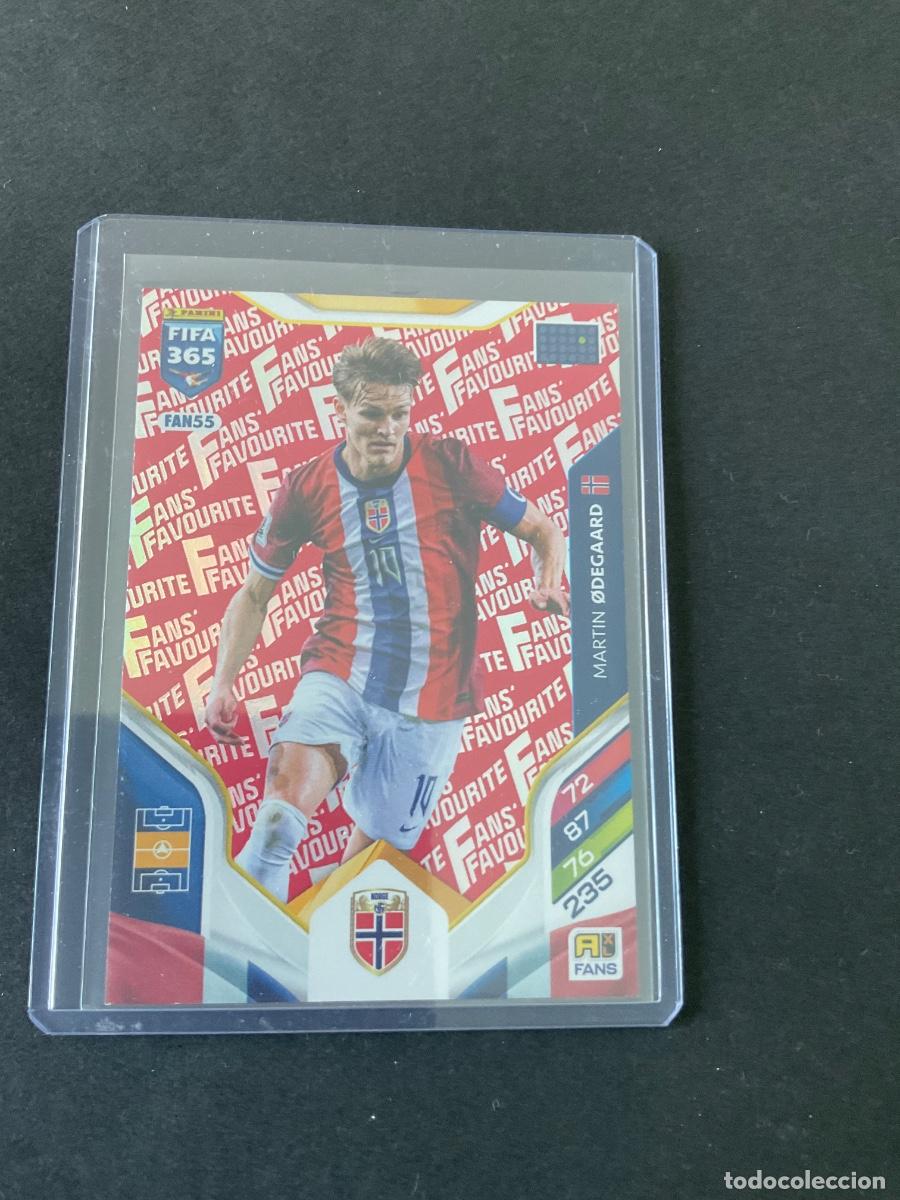 Cromos de f&uacute;tbol: FAN55 - Martin Odegaard - Noruega - FANS FAVOURITE ROJO - ADREANLYN XL FIFA 2026 ( 26 )