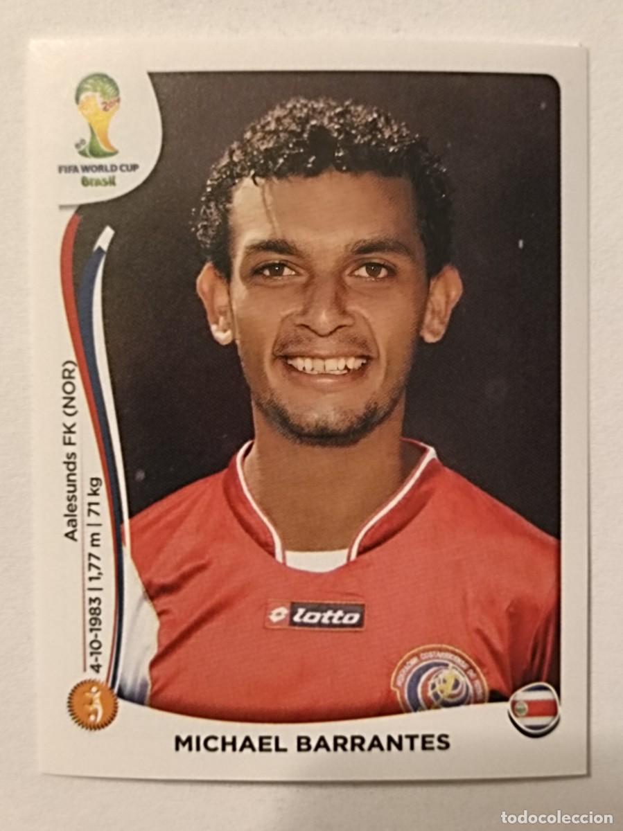 Cromos de f&uacute;tbol: #292 BARRANTES (COSTA RICA) MUNDIAL BRASIL 2014 PANINI