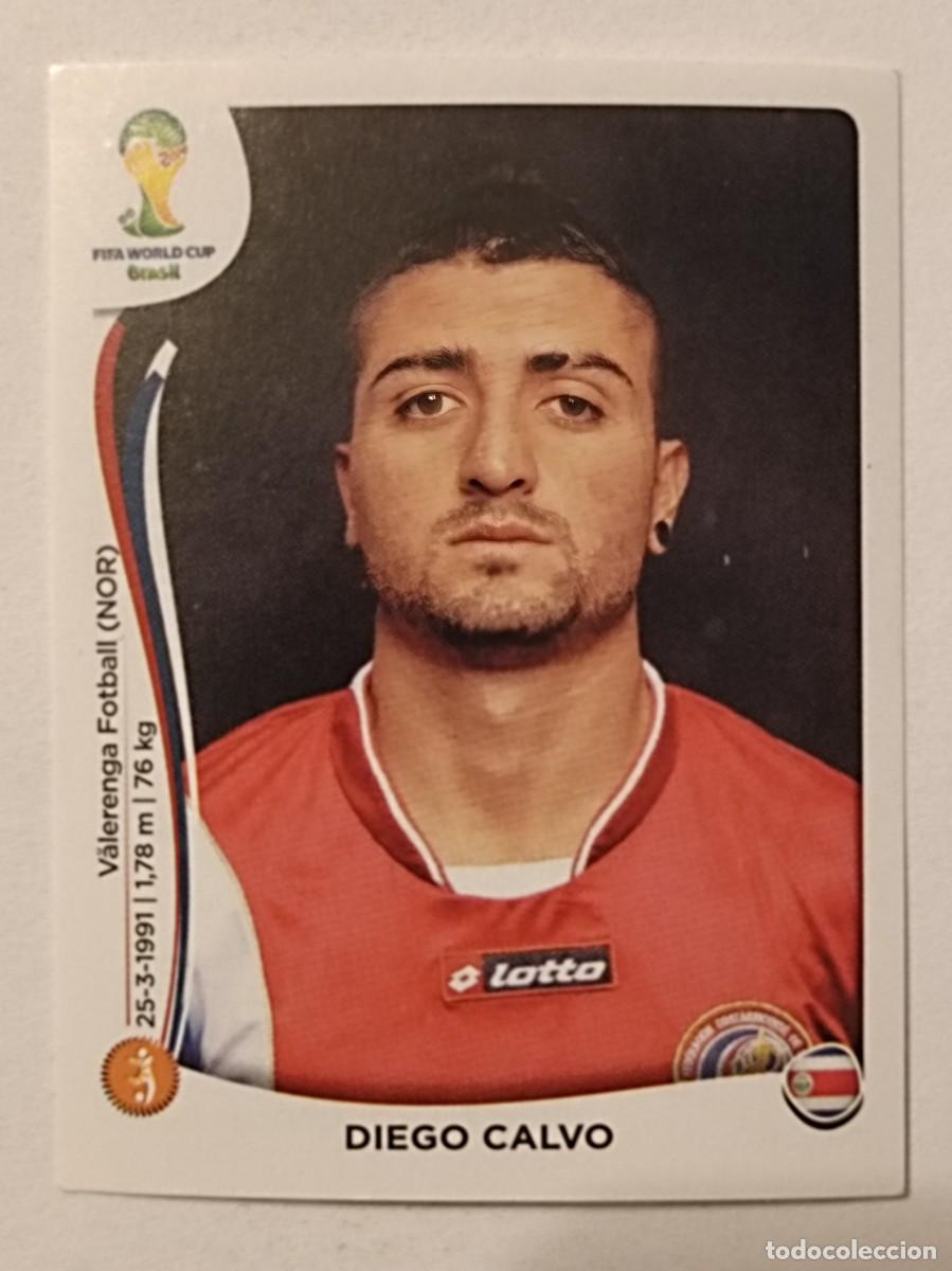 Cromos de f&uacute;tbol: #294 CALVO (COSTA RICA) MUNDIAL BRASIL 2014 PANINI