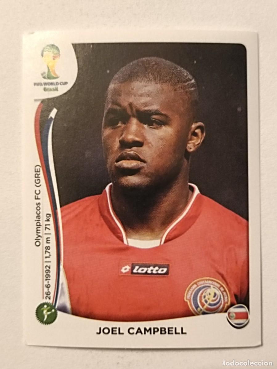 Cromos de f&uacute;tbol: #296 CAMPBELL (COSTA RICA) MUNDIAL BRASIL 2014 PANINI