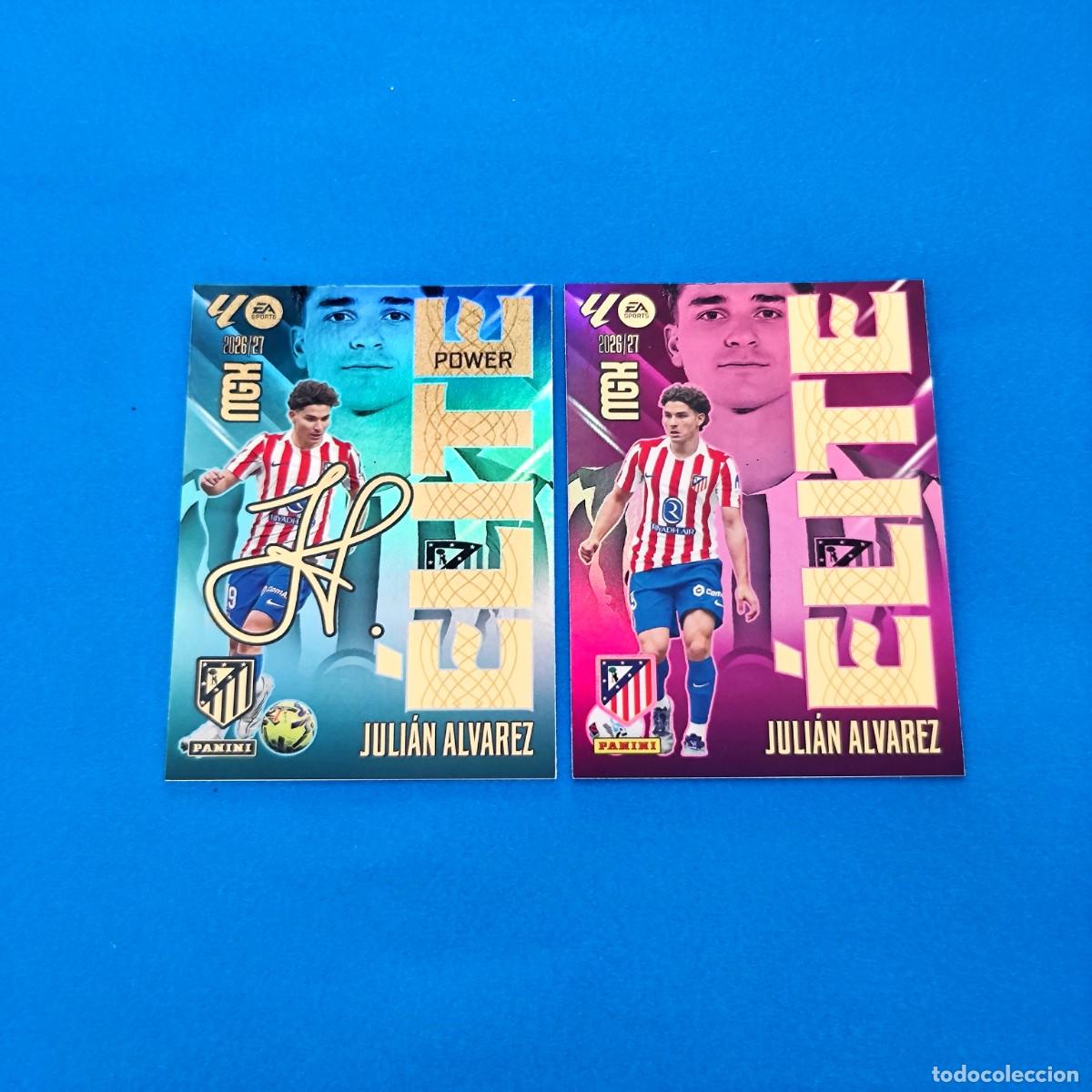 Cromos de f&uacute;tbol: Megacracks 2026 2027 / 26 27 &Eacute;lite - &Eacute;lite Power Juli&aacute;n &Aacute;lvarez Atl&eacute;tico de Madrid