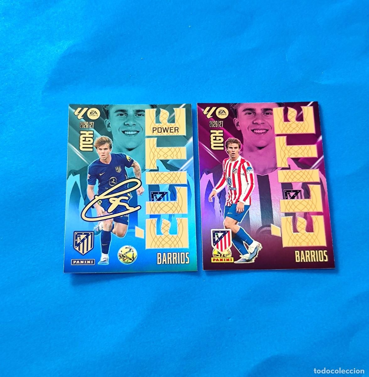 Cromos de f&uacute;tbol: Megacracks 2026 2027 / 26 27 &Eacute;lite - &Eacute;lite Power Barrios Atl&eacute;tico de Madrid