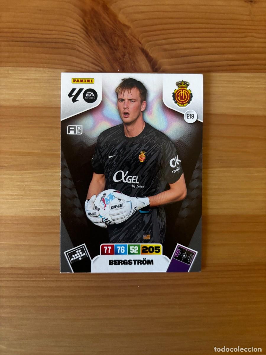 Cromos de f&uacute;tbol: BERGSTR&Ouml;M MALLORCA n&uacute;mero 219 cromo Adrenalyn XL 25-26 2025-2026