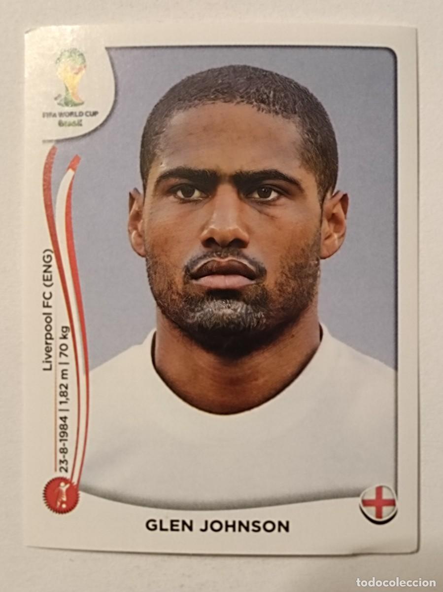 Cromos de f&uacute;tbol: #302 JOHNSON (INGLATERRA) MUNDIAL BRASIL 2014 PANINI
