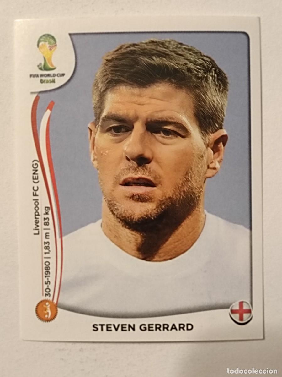 Cromos de f&uacute;tbol: #307 GERRARD (INGLATERRA) MUNDIAL BRASIL 2014 PANINI
