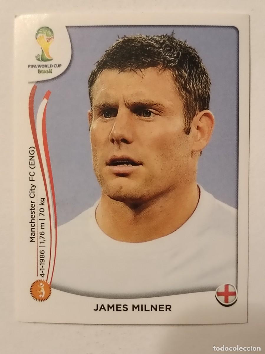 Cromos de f&uacute;tbol: #311 MILNER (INGLATERRA) MUNDIAL BRASIL 2014 PANINI