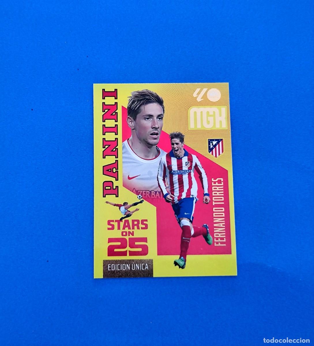 Cromos de f&uacute;tbol: Megacracks 2026 2027 / 26 27 Fernando Torres STARS ON 25 Edici&oacute;n &Uacute;nica Atl&eacute;tico de Madrid