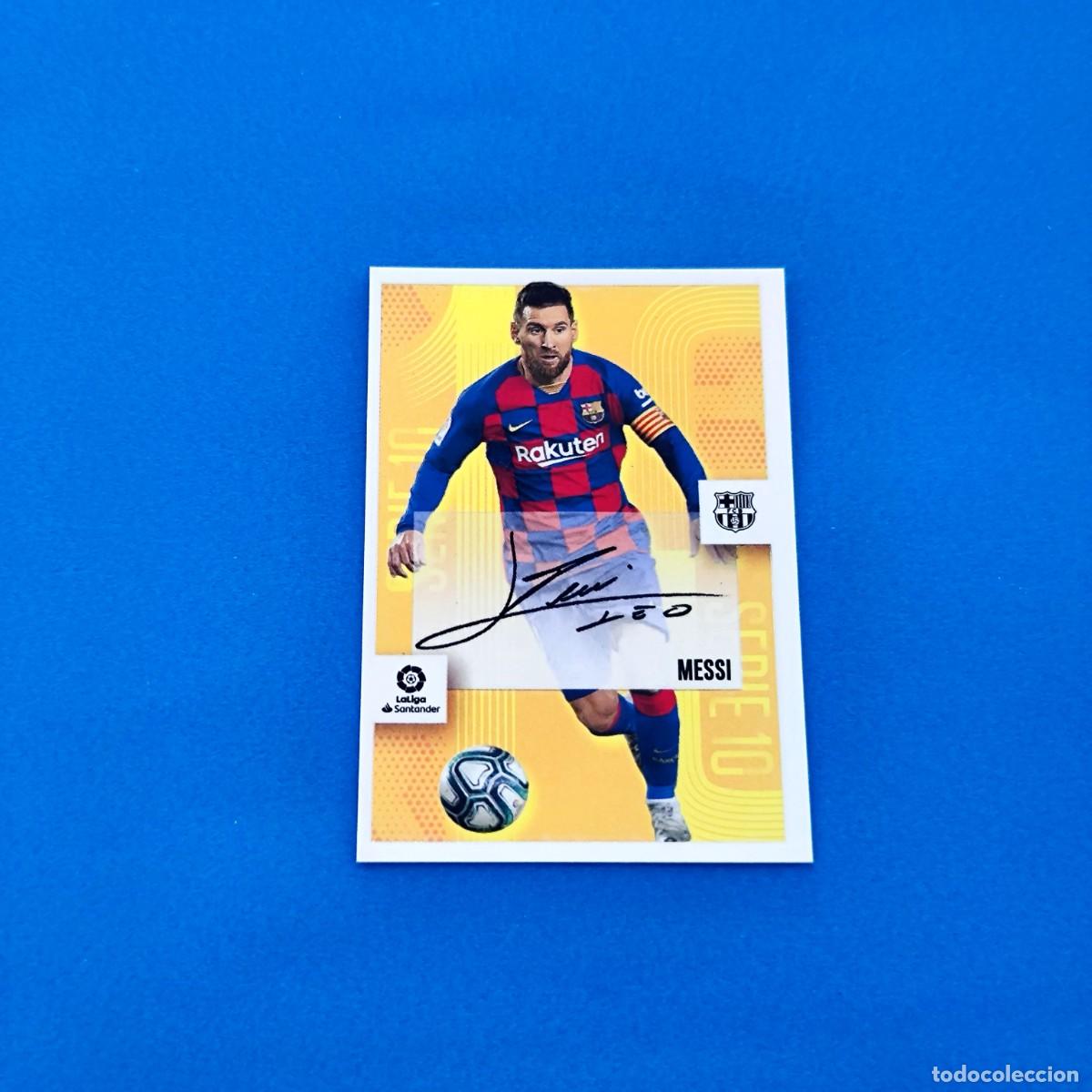 Cromos de f&uacute;tbol: Liga Este 2020 2021 / 20 21 Messi Serie 10 Barcelona n&ordm; 16