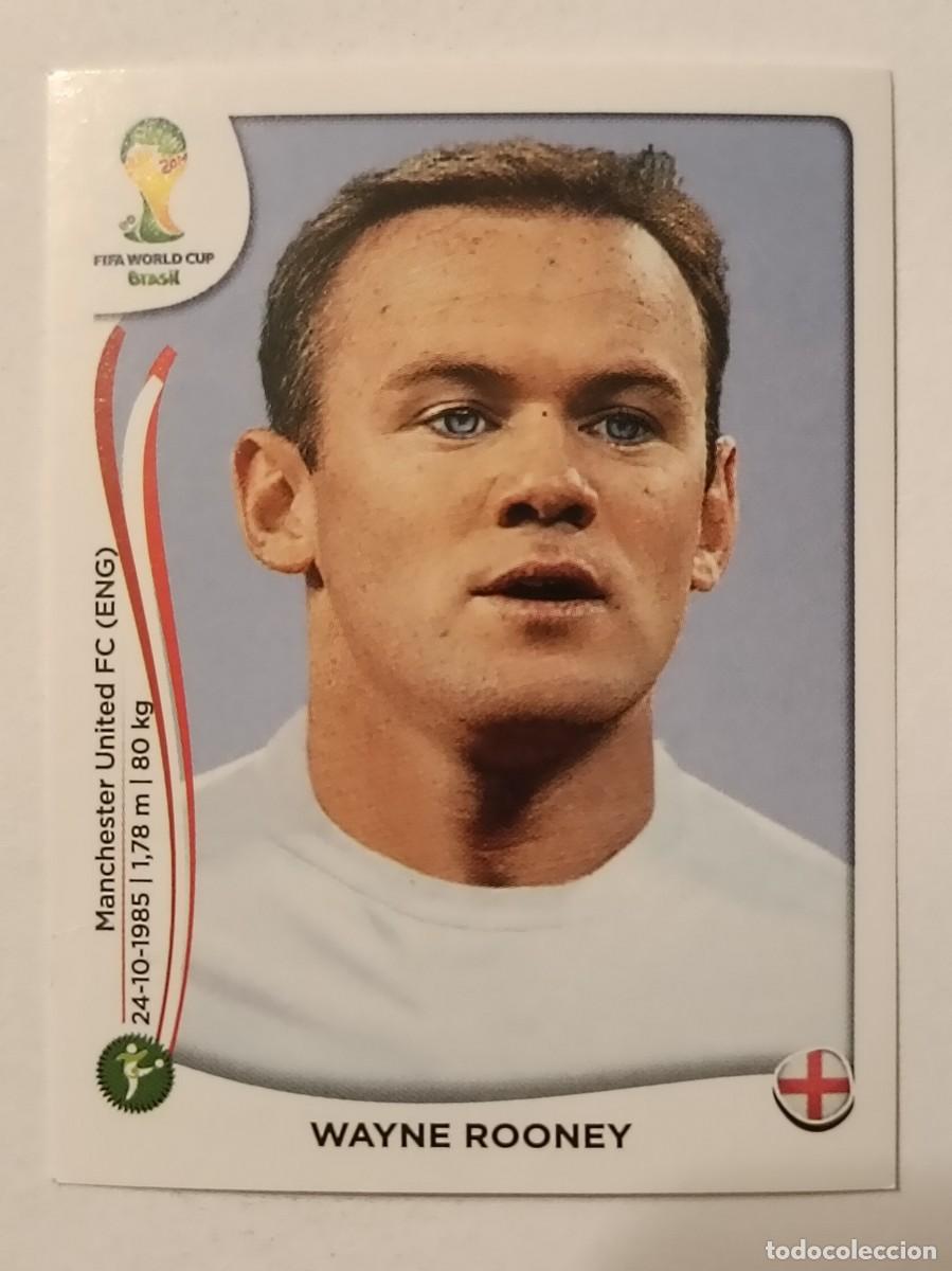 Cromos de f&uacute;tbol: #316 ROONEY (INGLATERRA) MUNDIAL BRASIL 2014 PANINI