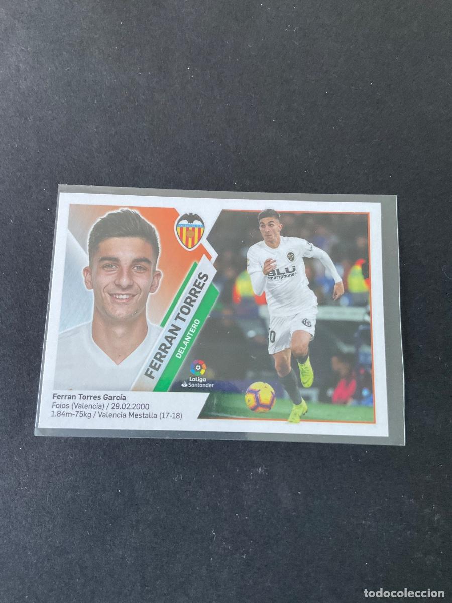 Cromos de f&uacute;tbol: Ferran Torres - Valencia 14 b - Liga Este 2019 2020 ( 19 20)