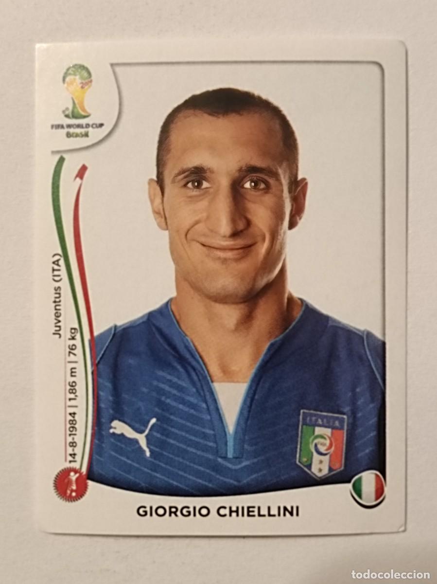 Figurine di Calcio: #322 CHIELLINI (ITALIA) MUNDIAL BRASIL 2014 PANINI
