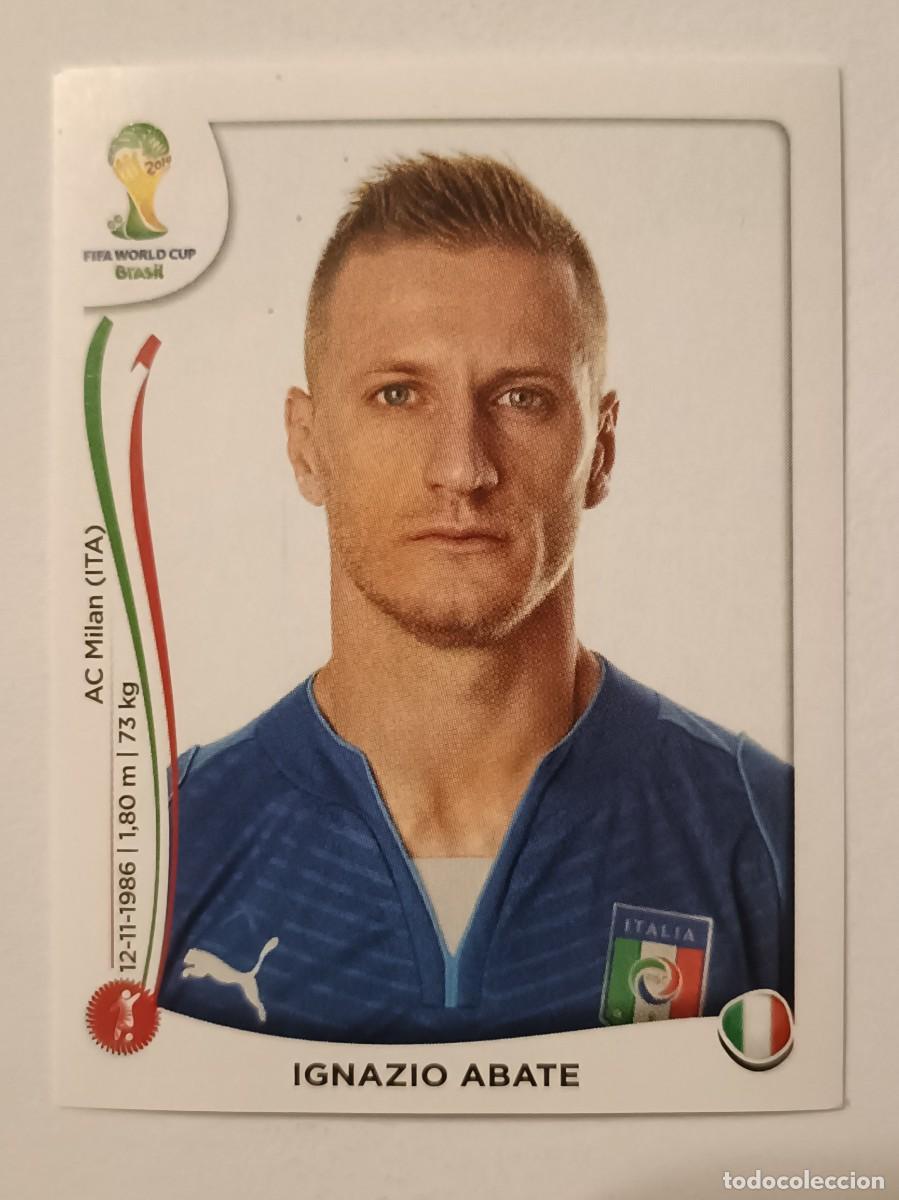Cromos de Futebol: #323 ABATE (ITALIA) MUNDIAL BRASIL 2014 PANINI