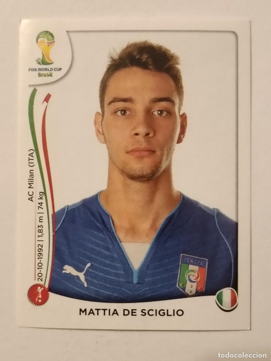 Figurine di Calcio: #324 DE SCIGLIO (ITALIA) MUNDIAL BRASIL 2014 PANINI