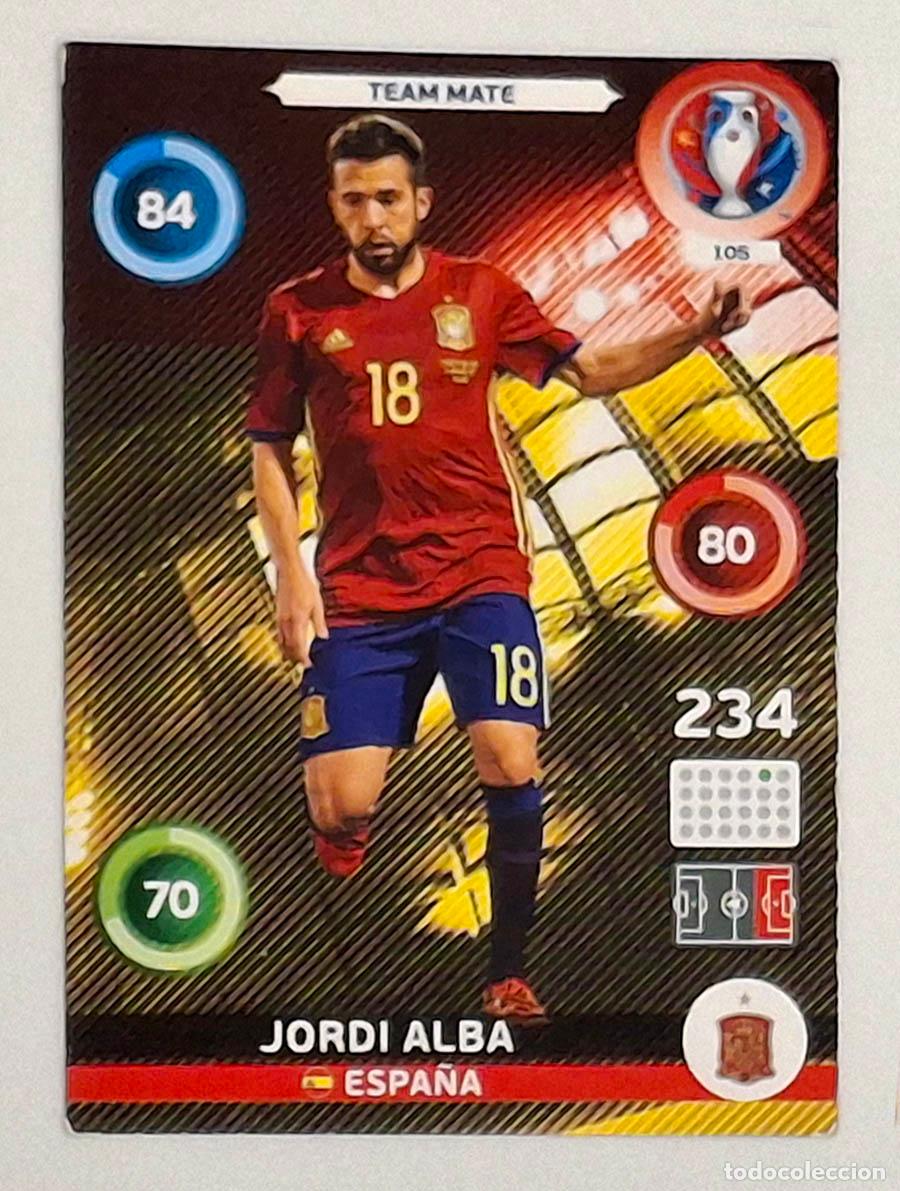 Cromos de Futebol: 105 Jordi Alba - Espa&ntilde;a, Mundial Russia 2018 Adrenalyn