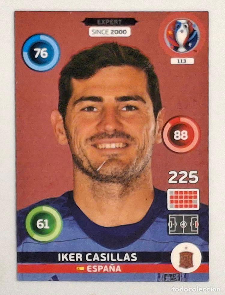 Cromos de Futebol: 113 Iker Casillas - Espa&ntilde;a, Mundial Russia 2018 Adrenalyn