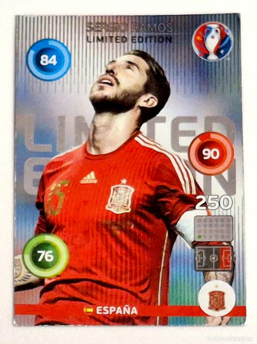 Cromos de Futebol: Sergio Ramos Kimited Edition - Espa&ntilde;a, Mundial Russia 2018 Adrenalyn