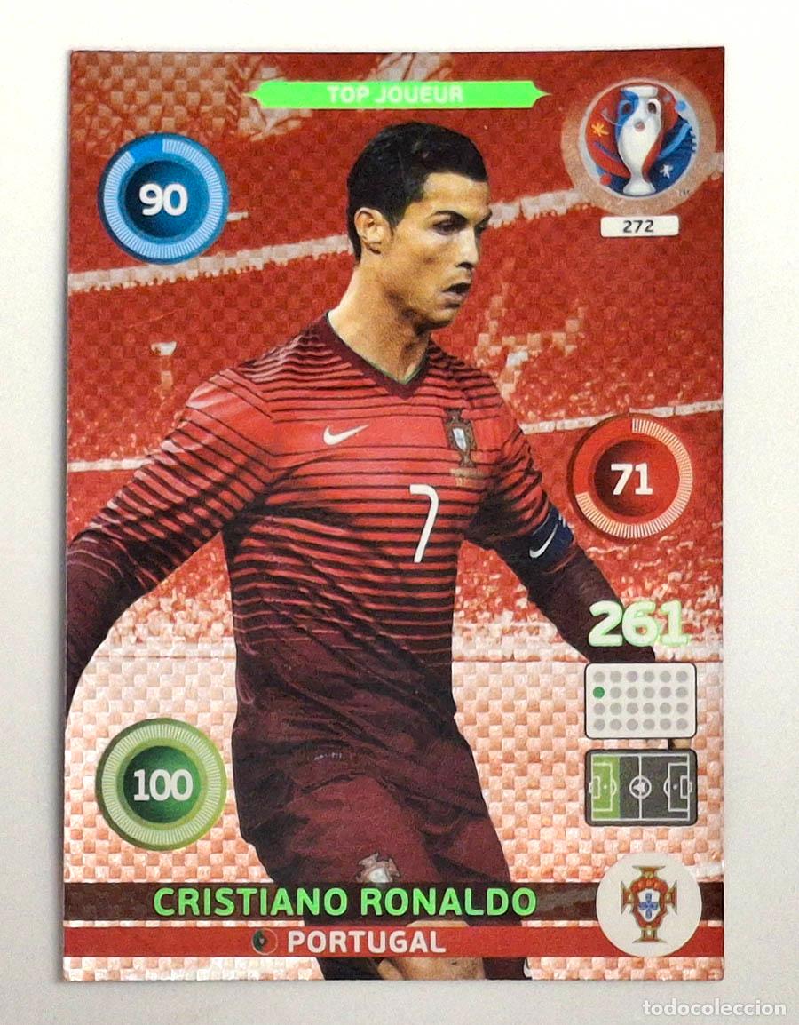 Football Stickers: 272 Cristiano Ronaldo - Portugal, Mundial Russia 2018 Adrenalyn