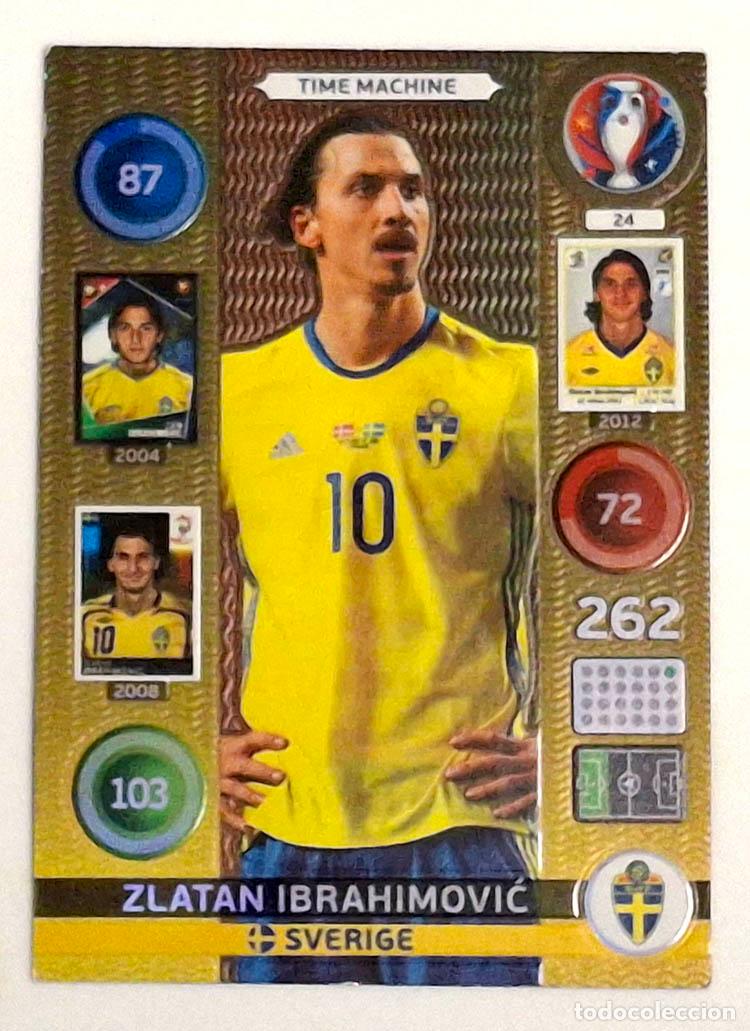 Football Stickers: 24 Time Machine, Zlatan Ibrahimovi? - Suecia, Mundial Russia 2018 Adrenalyn