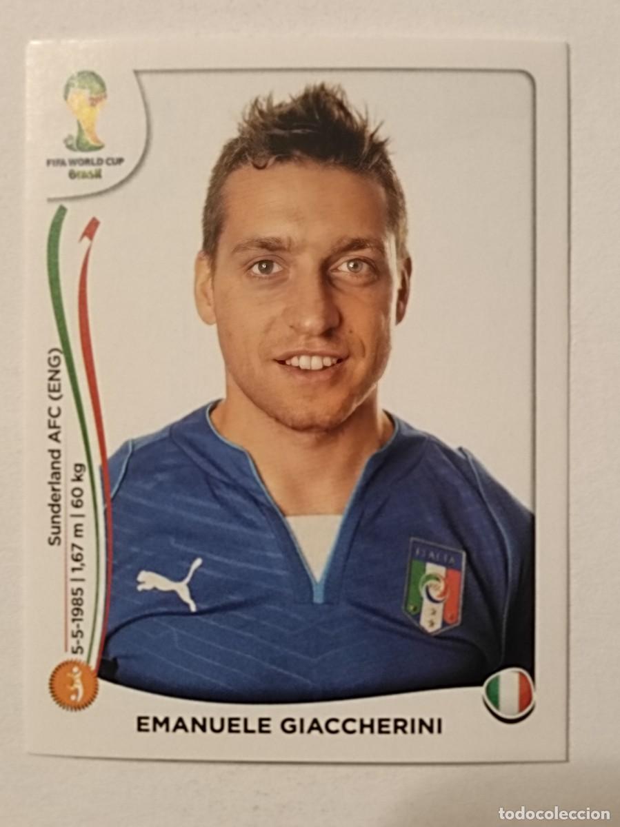 Cromos de f&uacute;tbol: #330 GIACCHERINI (ITALIA) MUNDIAL BRASIL 2014 PANINI