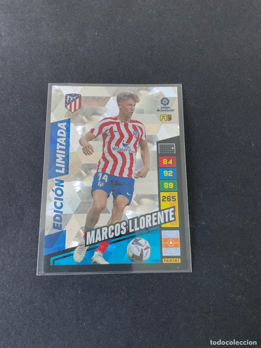 Cromos de f&uacute;tbol: Marcos Llorente - Edicion Limitada Adrenalyn La Liga 2022 2023 - ( 22 23) - Atletico de Madrid