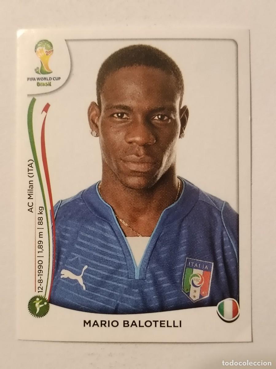 Figurine di Calcio: #335 BALOTELLI (ITALIA) MUNDIAL BRASIL 2014 PANINI