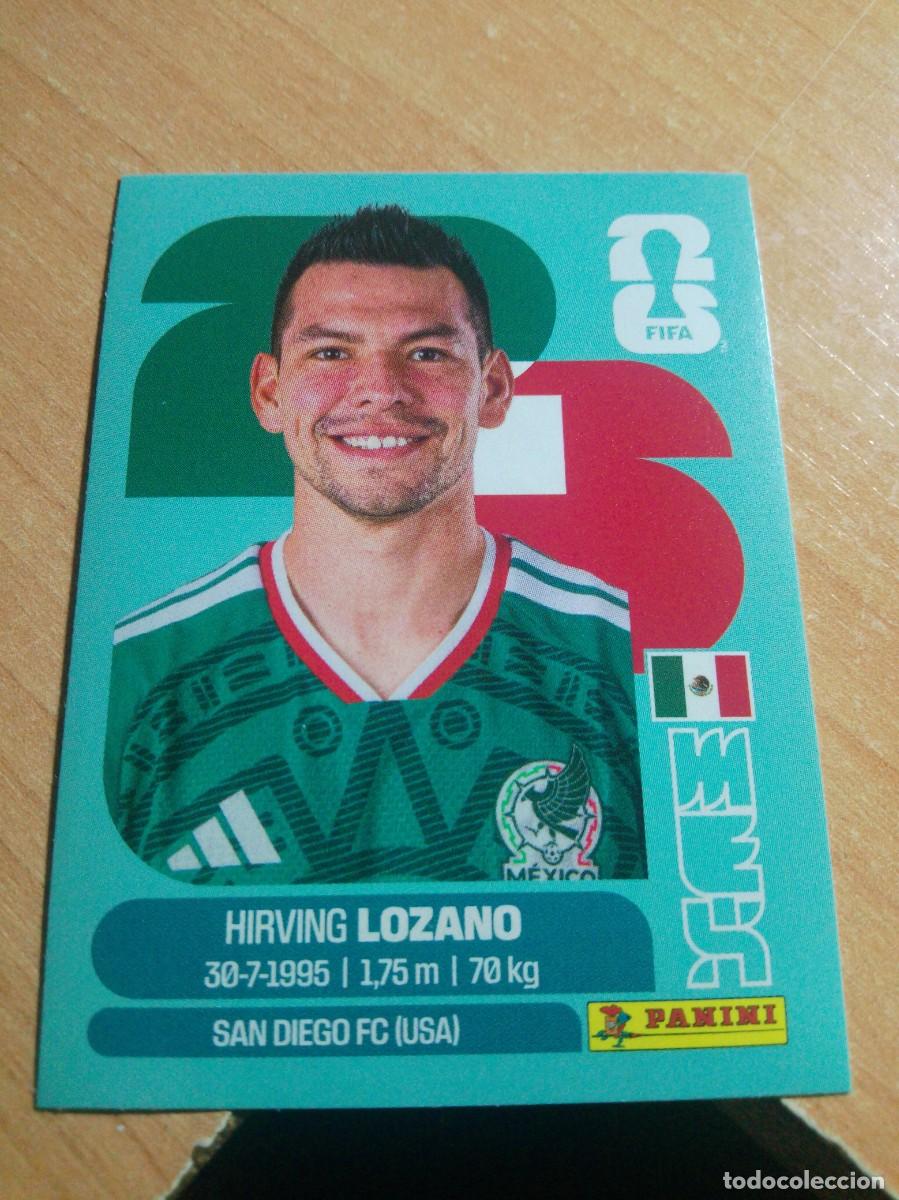 Cromos de Futebol: LOZANO M&Eacute;XICO MEX 15 MUNDIAL FIFA WORLD CUP 2026 26 PANINI STICKERS NUEVO
