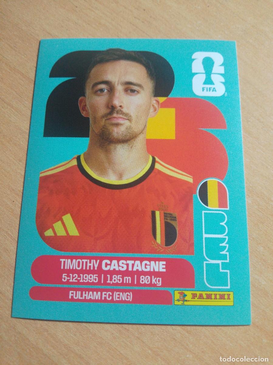 Cromos de f&uacute;tbol: BEL 4 CASTAGNE BELGICA MUNDIAL FIFA WORLD CUP 2026 26 PANINI STICKERS NUEVO