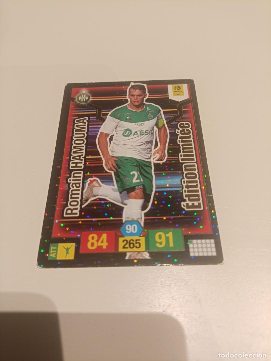 Cromos de f&uacute;tbol: Adrenalyn 19/20 Hamouma Saint-Etienne edici&oacute;n limitada