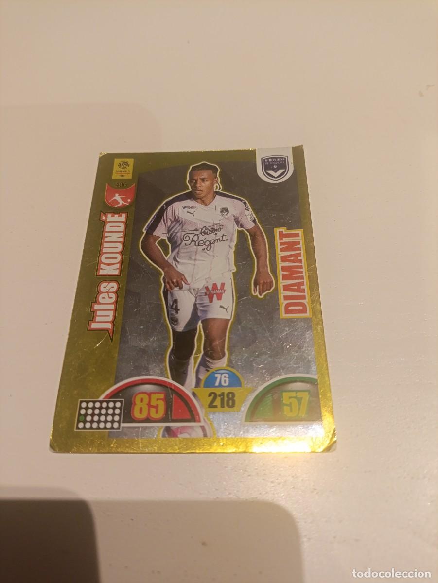 Cromos de f&uacute;tbol: Adrenalyn 18/19 Kounde Girondis Bordeaux