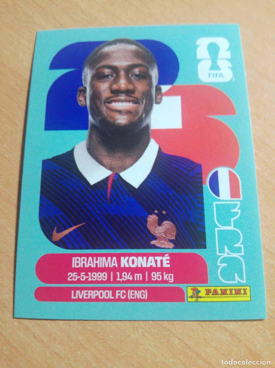 Cromos de f&uacute;tbol: KONATE FRANCIA FRA 6 MUNDIAL FIFA WORLD CUP 2026 26 PANINI STICKERS NUEVO