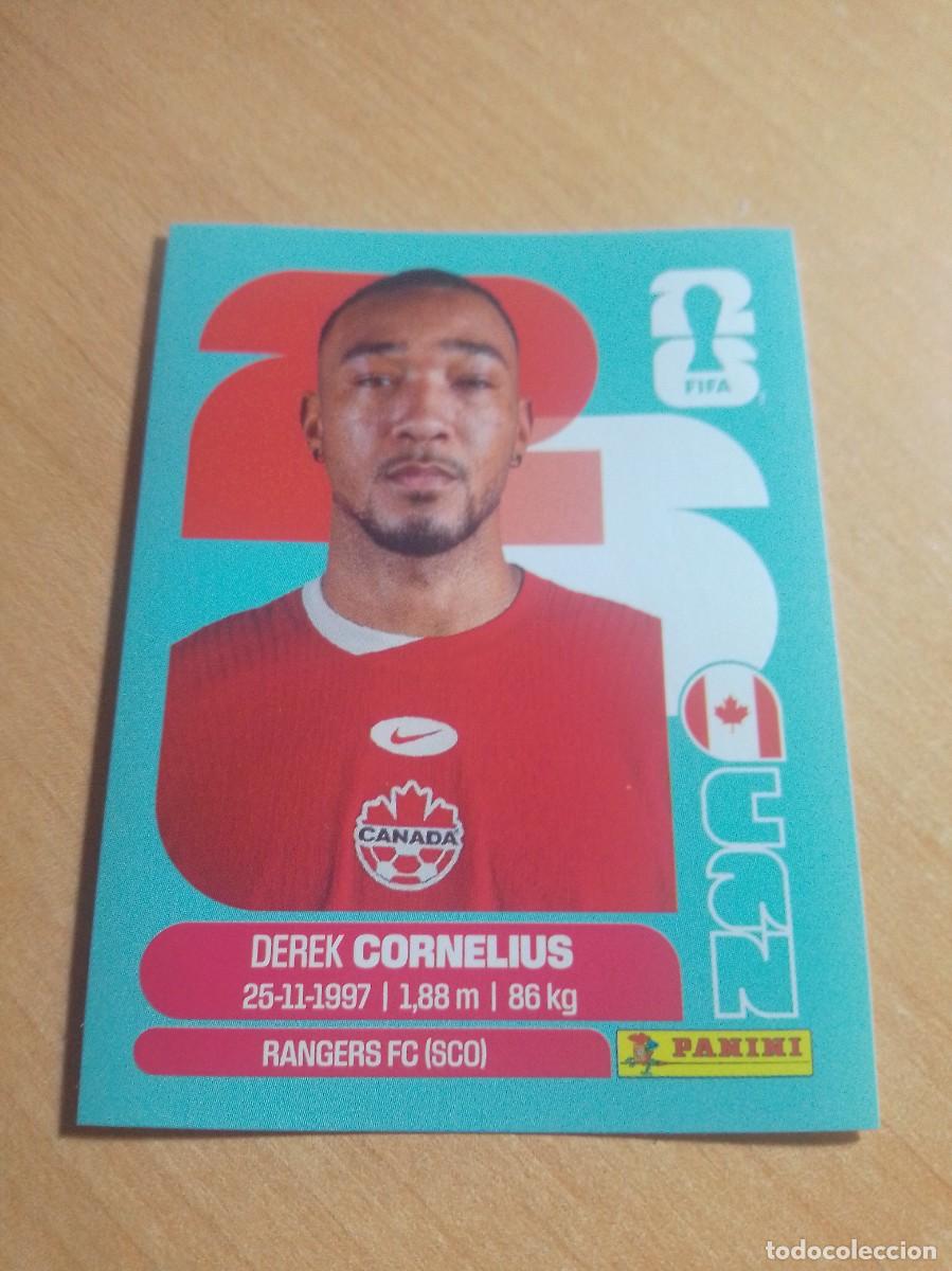 Cromos de f&uacute;tbol: DEREK CORNELIUSCANADA CAN 7 MUNDIAL FIFA WORLD CUP 2026 26 PANINI STICKERS NUEVO