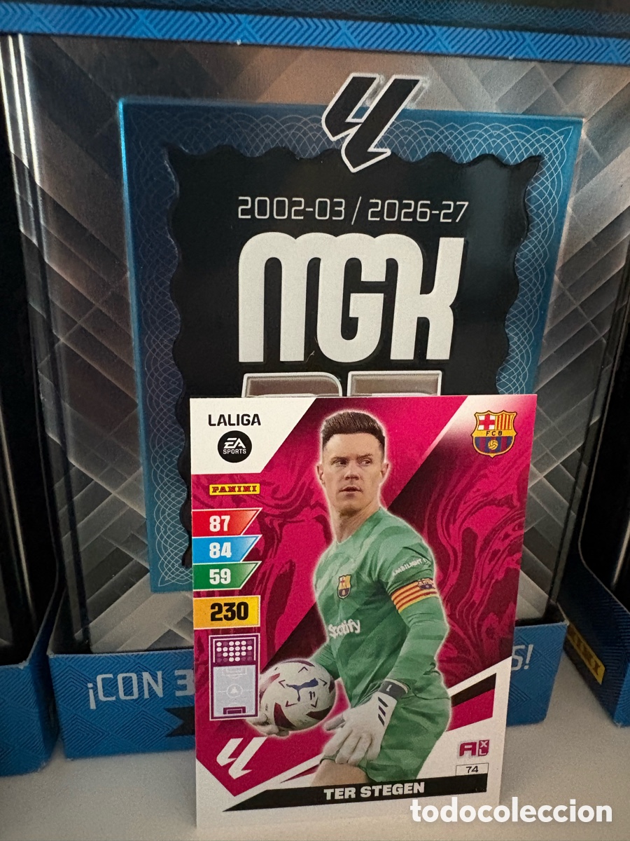 Cromos de Futebol: Adrenalyn XL Barcelona 74 TER STEGEN 2023-24 23 24