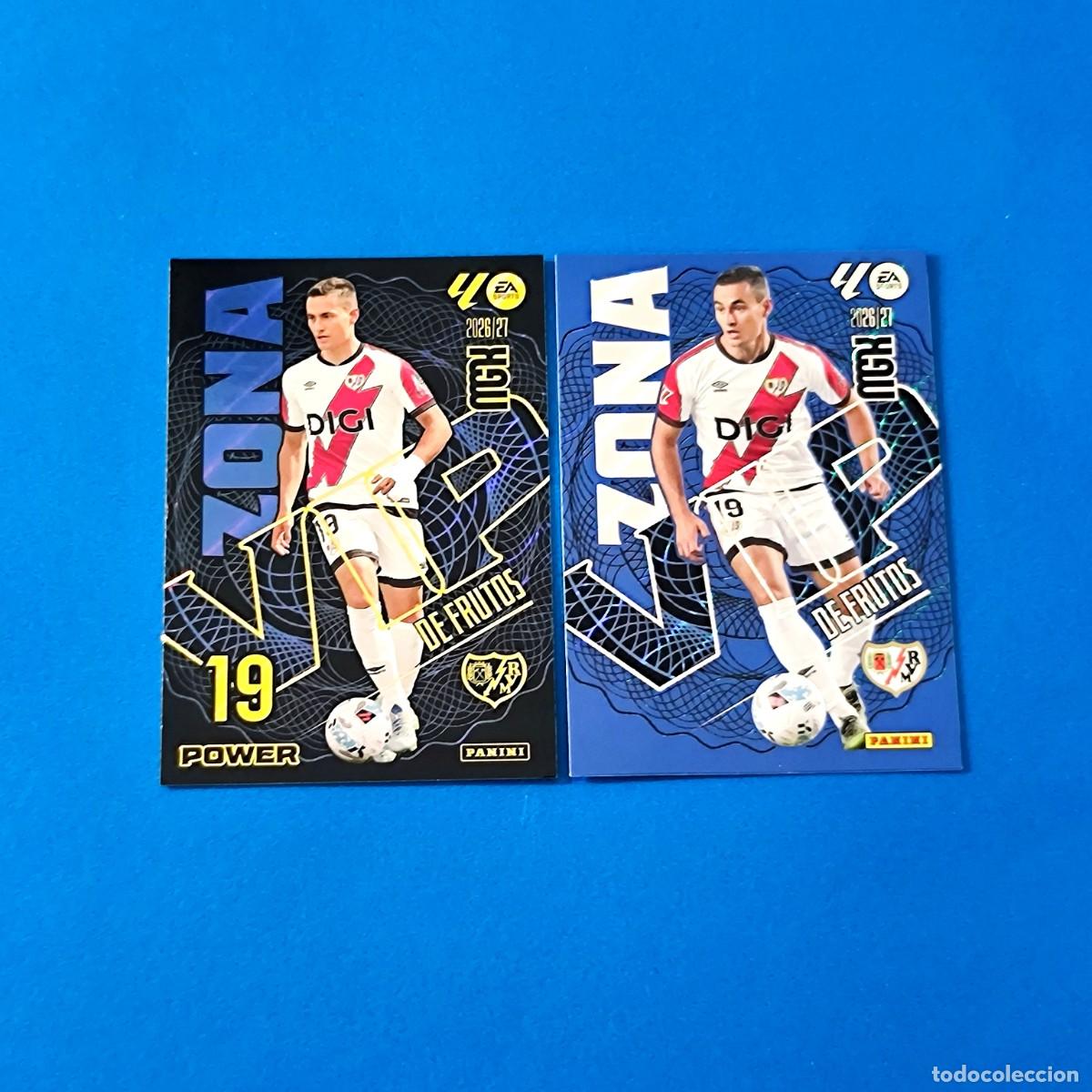 Football Stickers: Megacracks 2026 2027 / 26 27 Zona Vip - Zona Vip Power De Frutos Rayo Vallecano