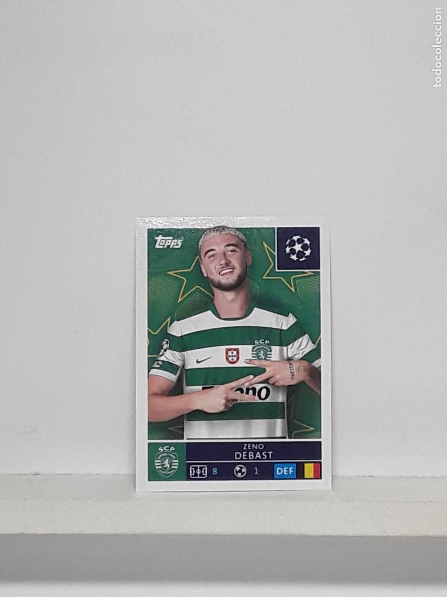 Cromos de f&uacute;tbol: CHAMPIONS STICKER 2025 2026 25 26 ALBUM TOPPS LEAGUE N 415 SPORTING PORTUGAL ZENO DEBAST