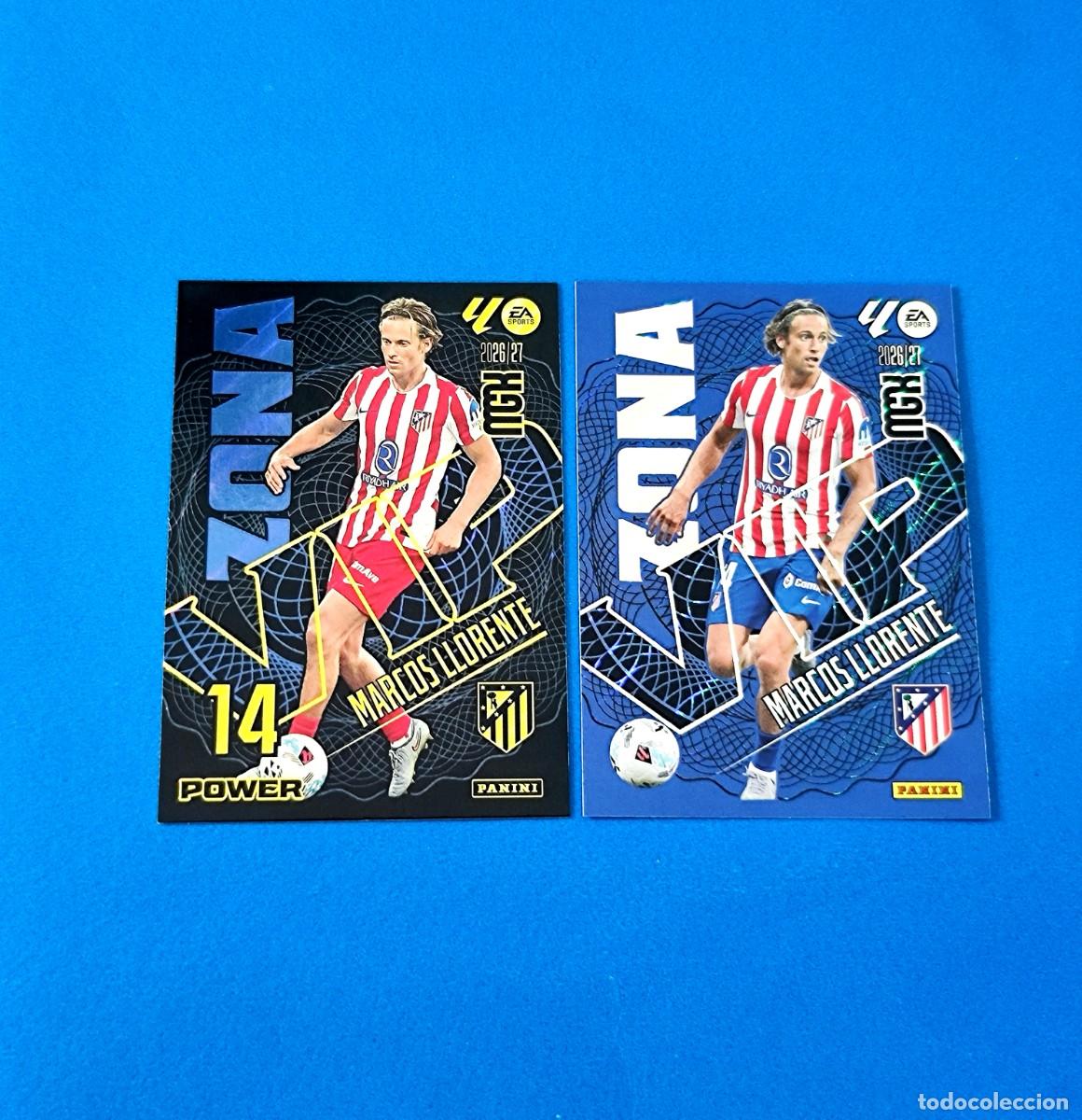 Football Stickers: Megacracks 2026 2027 / 26 27 Zona Vip - Zona Vip Power Atl&eacute;tico de Madrid Marcos Llorente