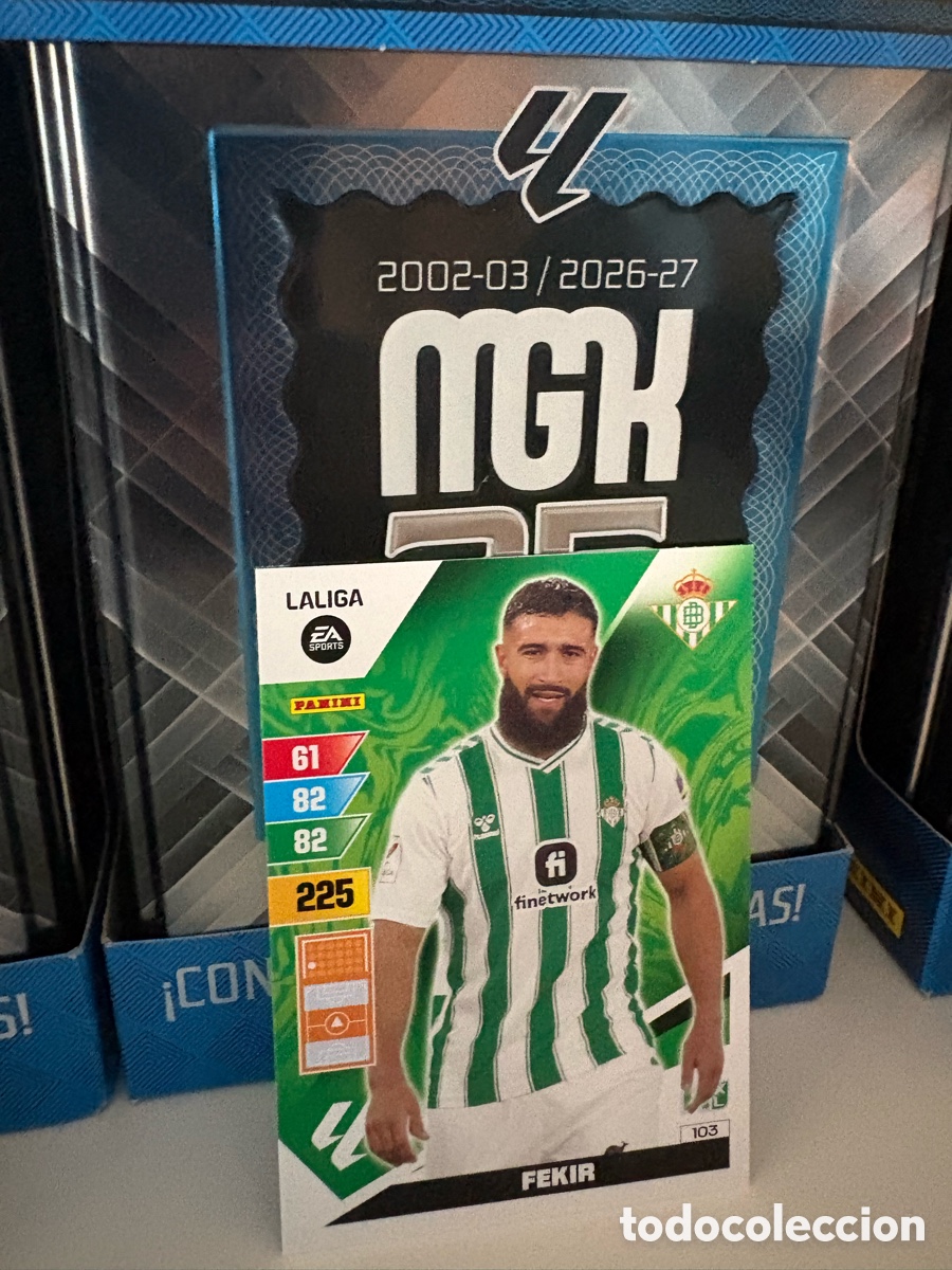 Cromos de f&uacute;tbol: 103 Fekir, Real Betis, Panini Adrenalyn XL 2023 2024 23 24