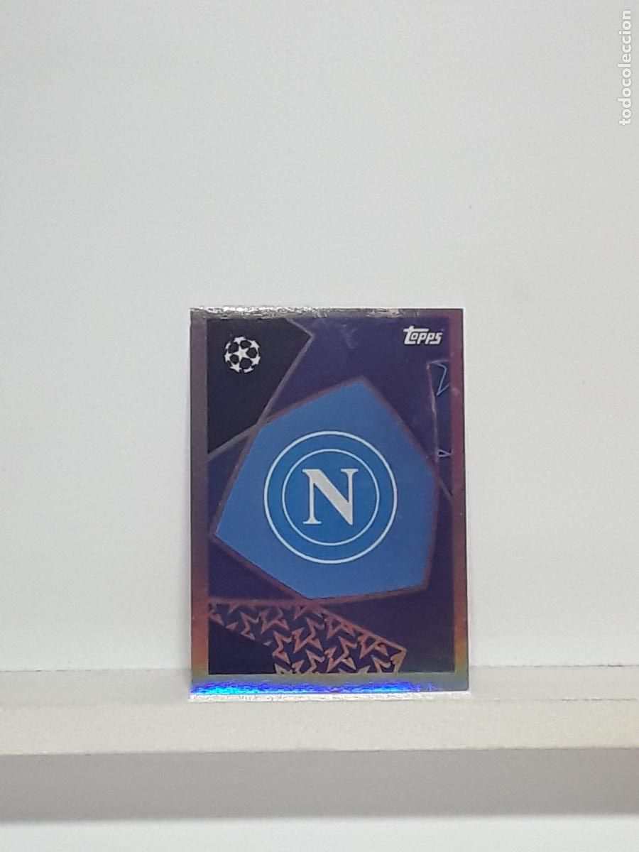 Cromos de f&uacute;tbol: CHAMPIONS STICKER 2025 2026 25 26 ALBUM TOPPS LEAGUE N 423 NAPOLI ESCUDO LOGO