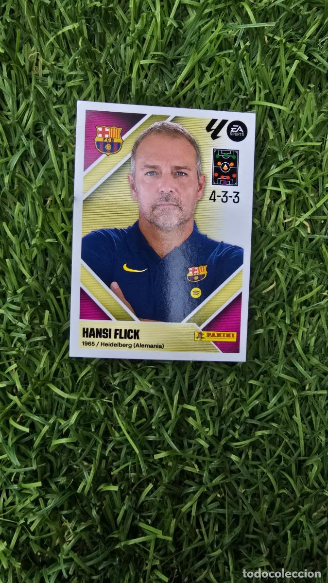 Figurine di Calcio: HANSI FLICK 2 BARCELONA LIGA ESTE 2026 2027 26 27 PANINI