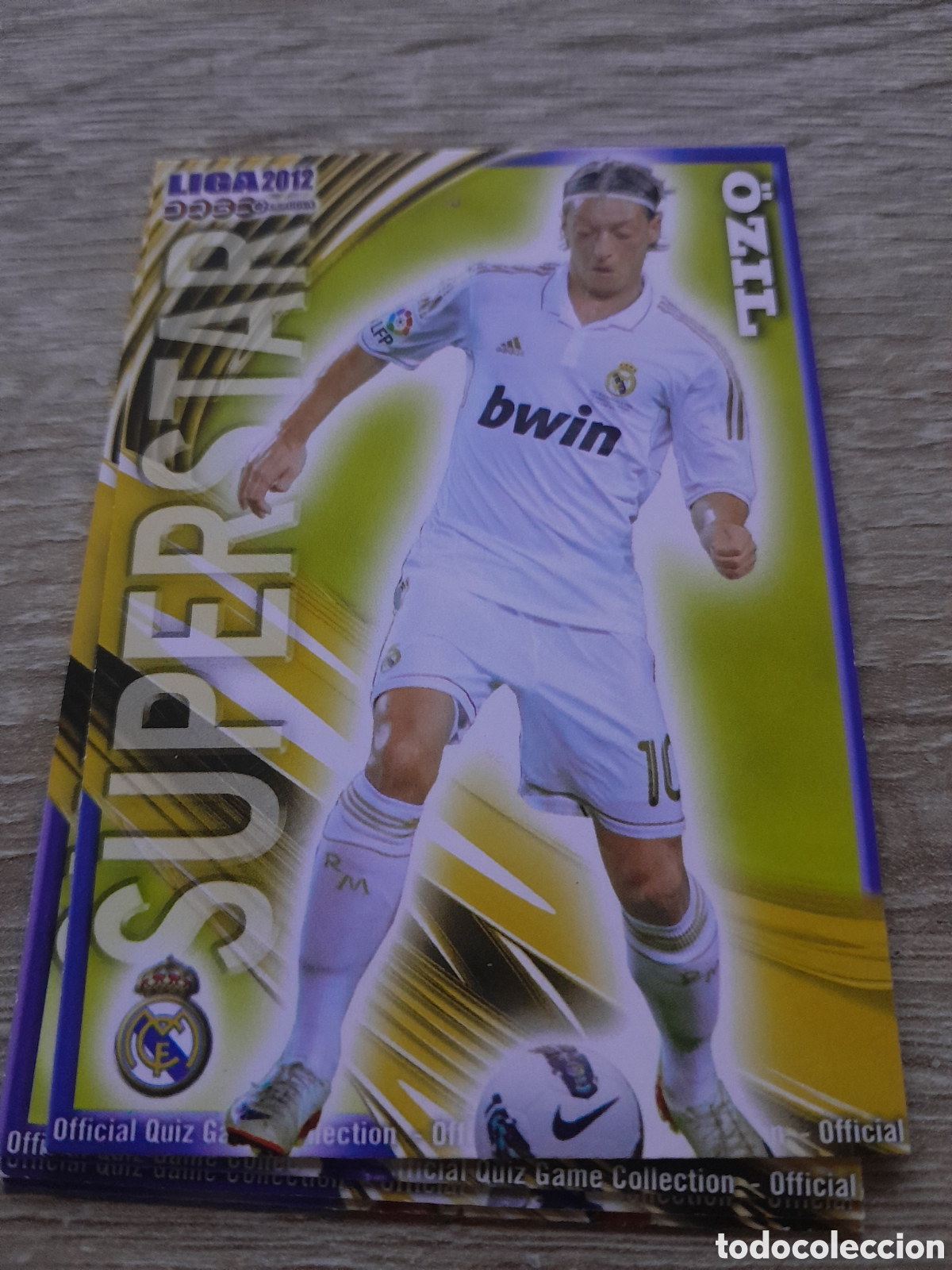 Figurine di Calcio: ozil real madrid superstar n&ordm; 54 mate