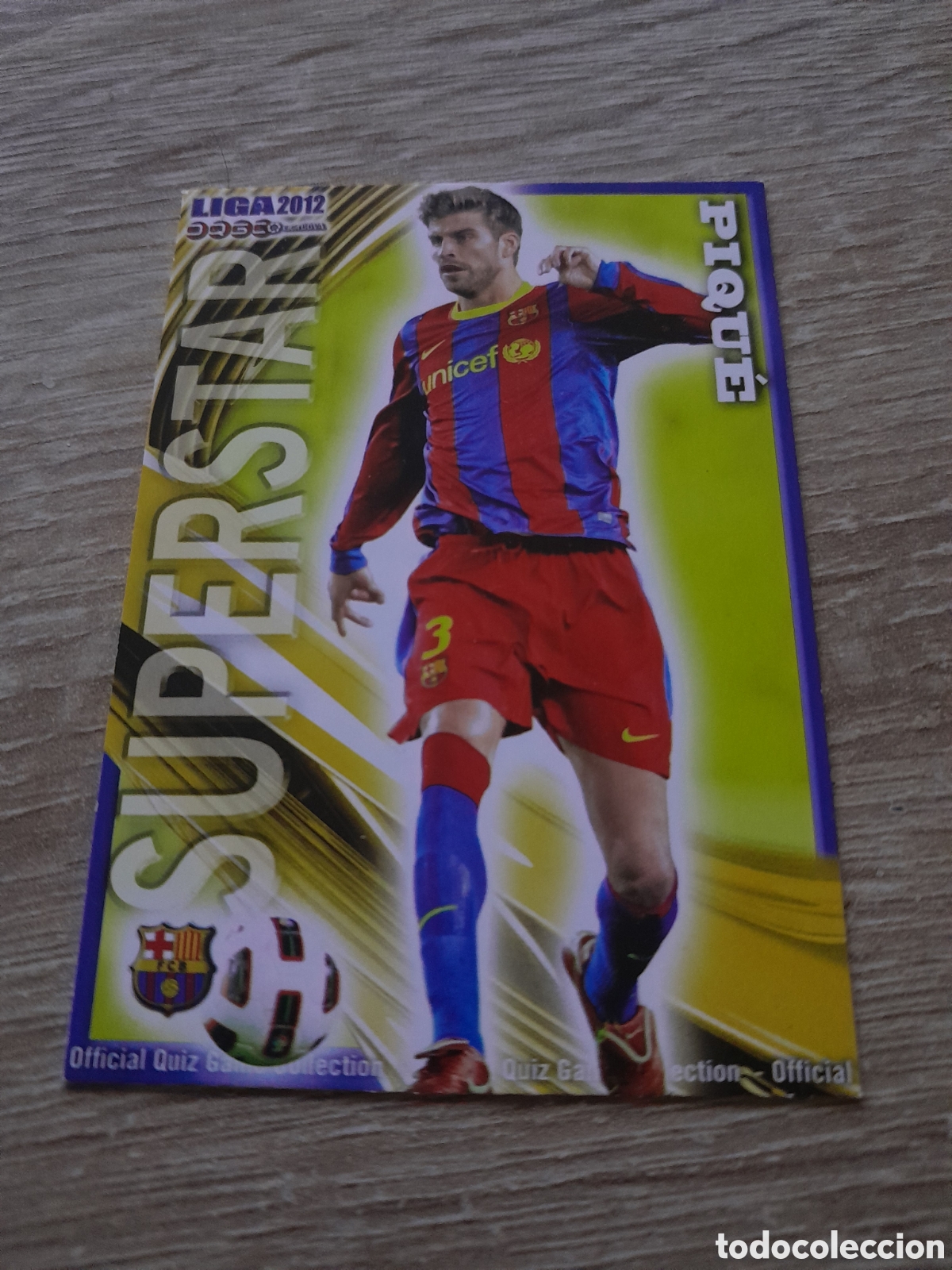 Figurine di Calcio: pique barcelona superstar n&ordm; 24 mate