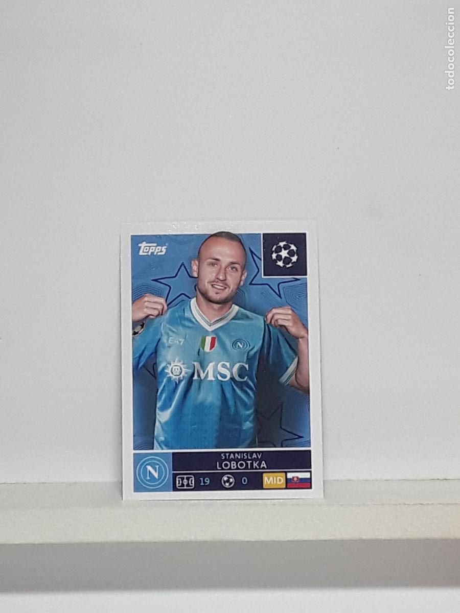 Cromos de f&uacute;tbol: CHAMPIONS STICKER 2025 2026 25 26 ALBUM TOPPS LEAGUE N 432 NAPOLI STANISLAV LOBOTKA