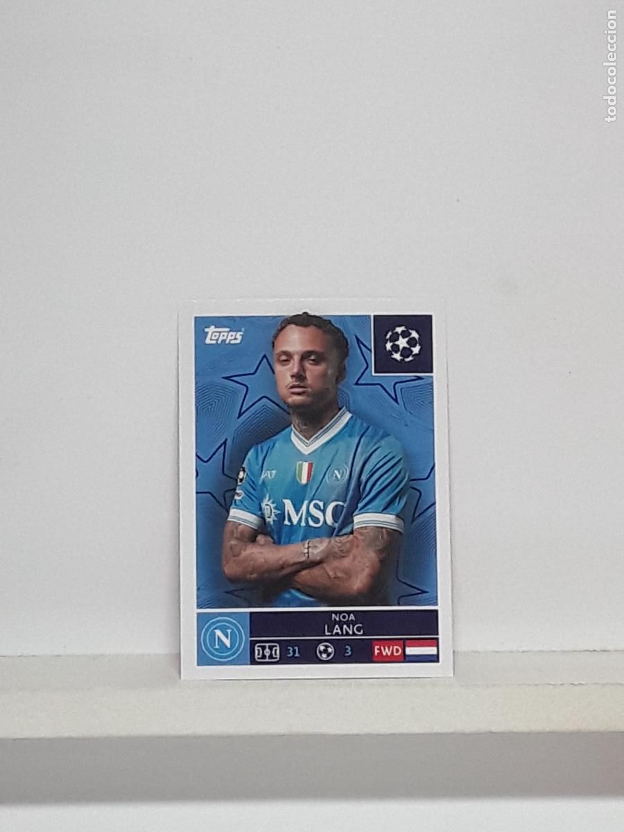 Cromos de f&uacute;tbol: CHAMPIONS STICKER 2025 2026 25 26 ALBUM TOPPS LEAGUE N 437 NAPOLI NOA LANG
