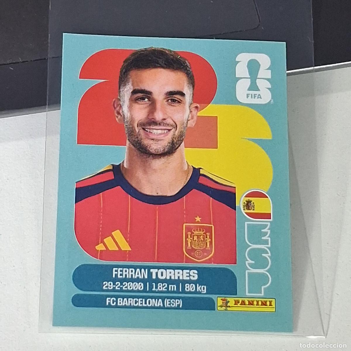 Figurine di Calcio: B12 ESP18 FERRAN TORRES 18 ESPA&Ntilde;A ESP SPAIN MUNDIAL FIFA WORLD CUP 2026 STICKER PANINI