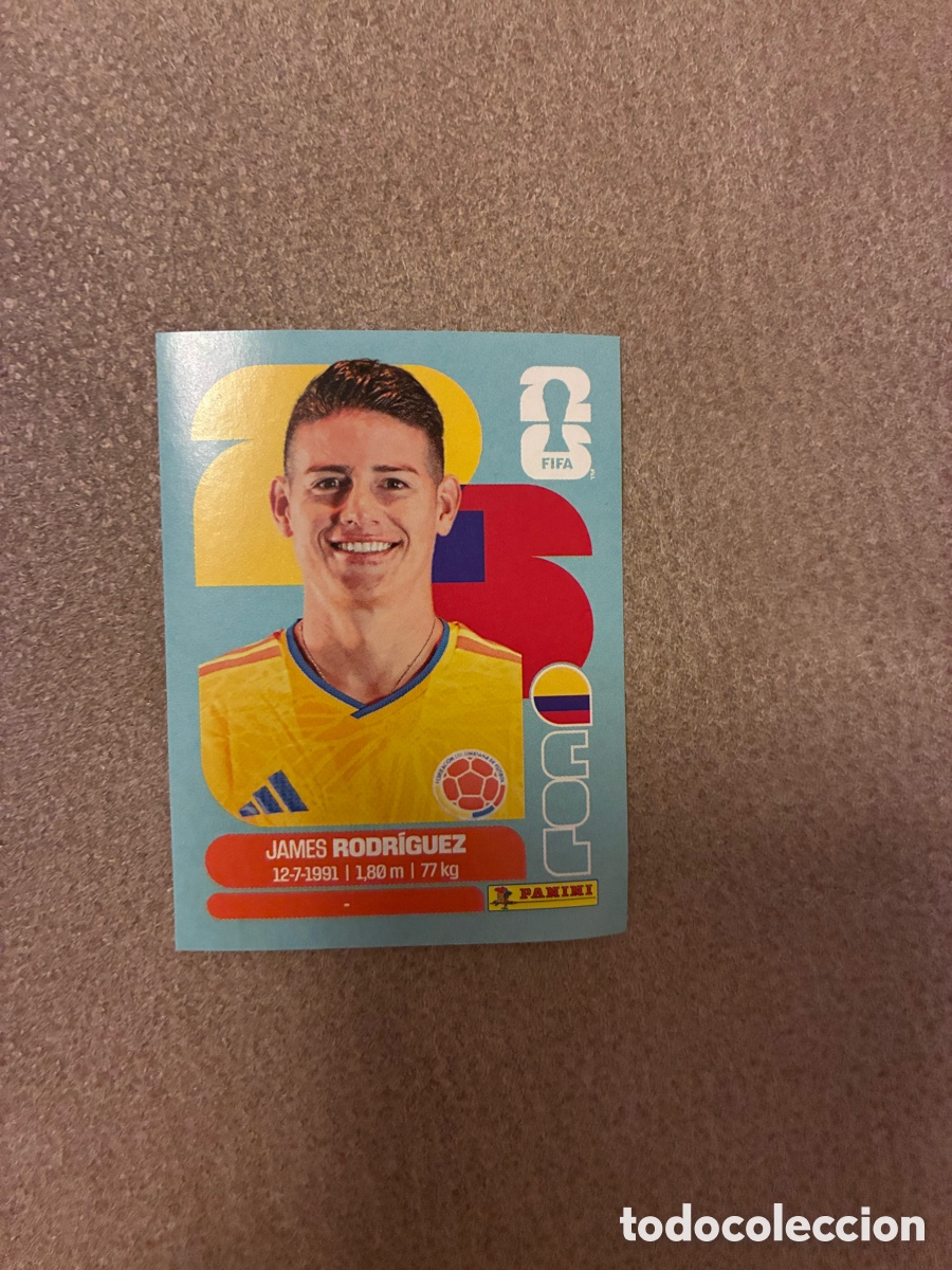 Cromos de f&uacute;tbol: Cromos Mundial 2026 Panini - COL 14 James Rodr&iacute;guez
