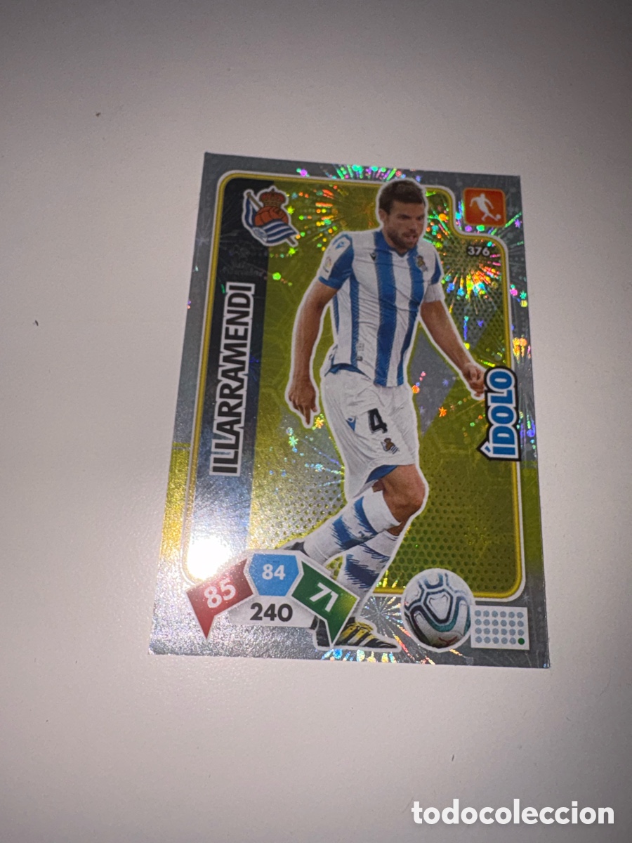 Cromos de f&uacute;tbol: Illarramendi Real Sociedad &Iacute;dolo Adrenalyn Xl 19-20