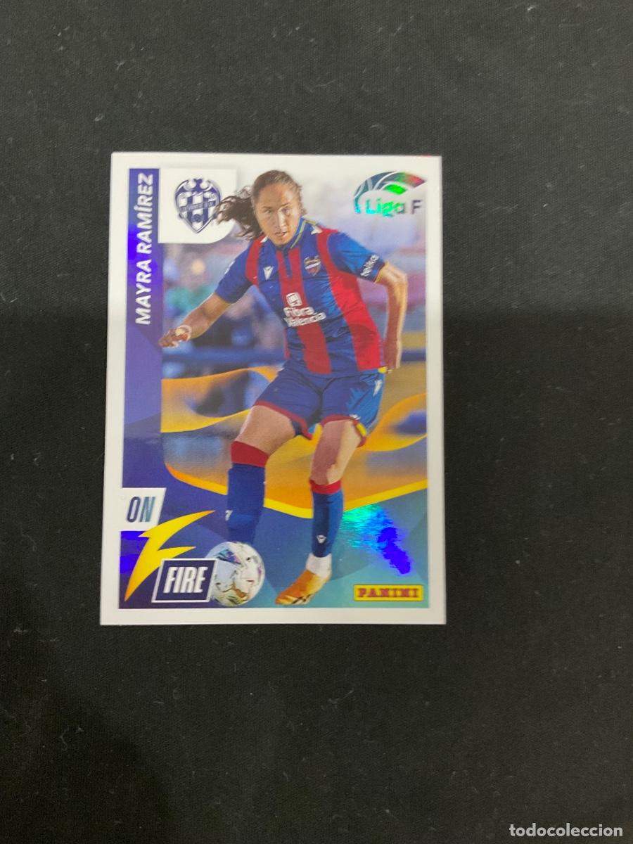 Cromos de f&uacute;tbol: Mayra Ramirez 346 - On Fire - Panini Liga F Femenina 2023 2024 ( 23 24 )